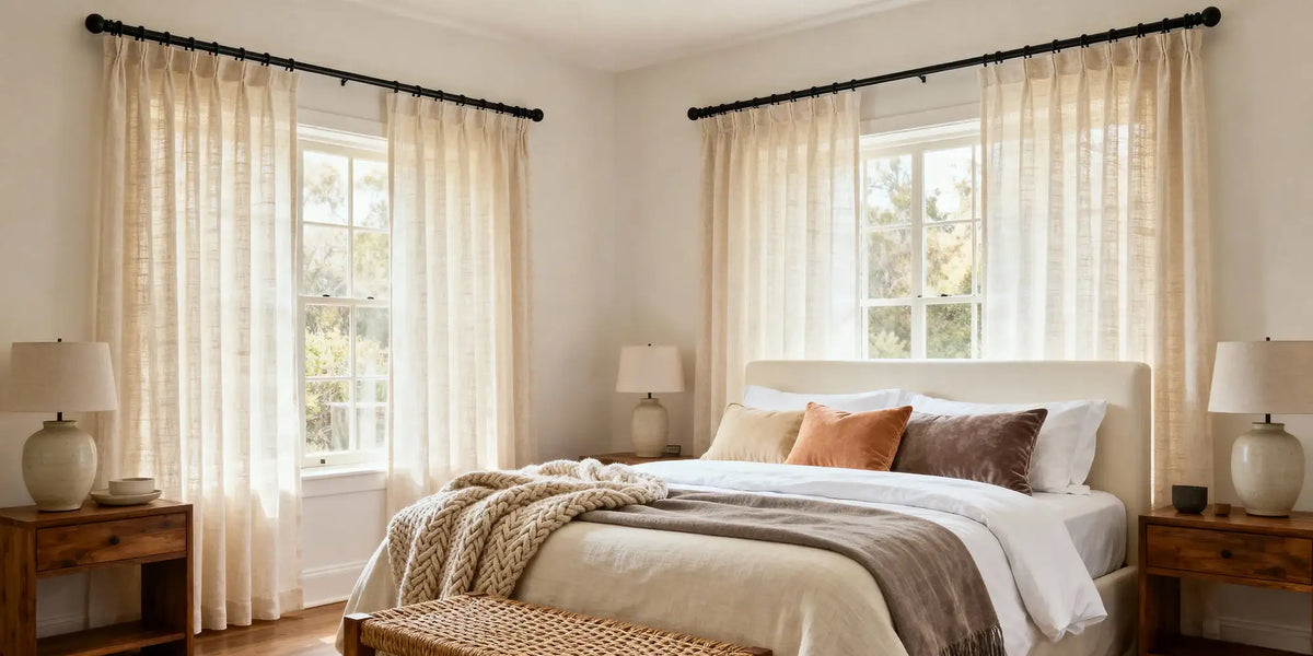 Organic Modern Bedroom — Linen That Breathes