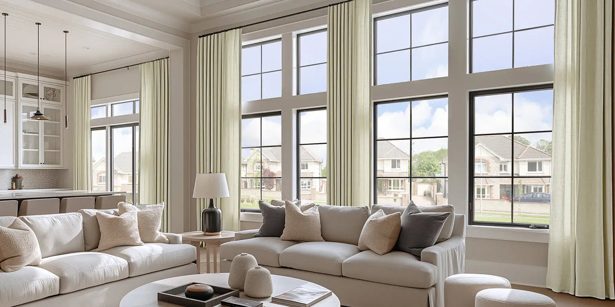 Transitional Living Room — Softness at Scale