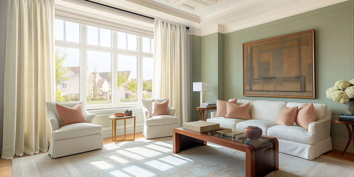 Classic Living Room — Linen That Lives With You