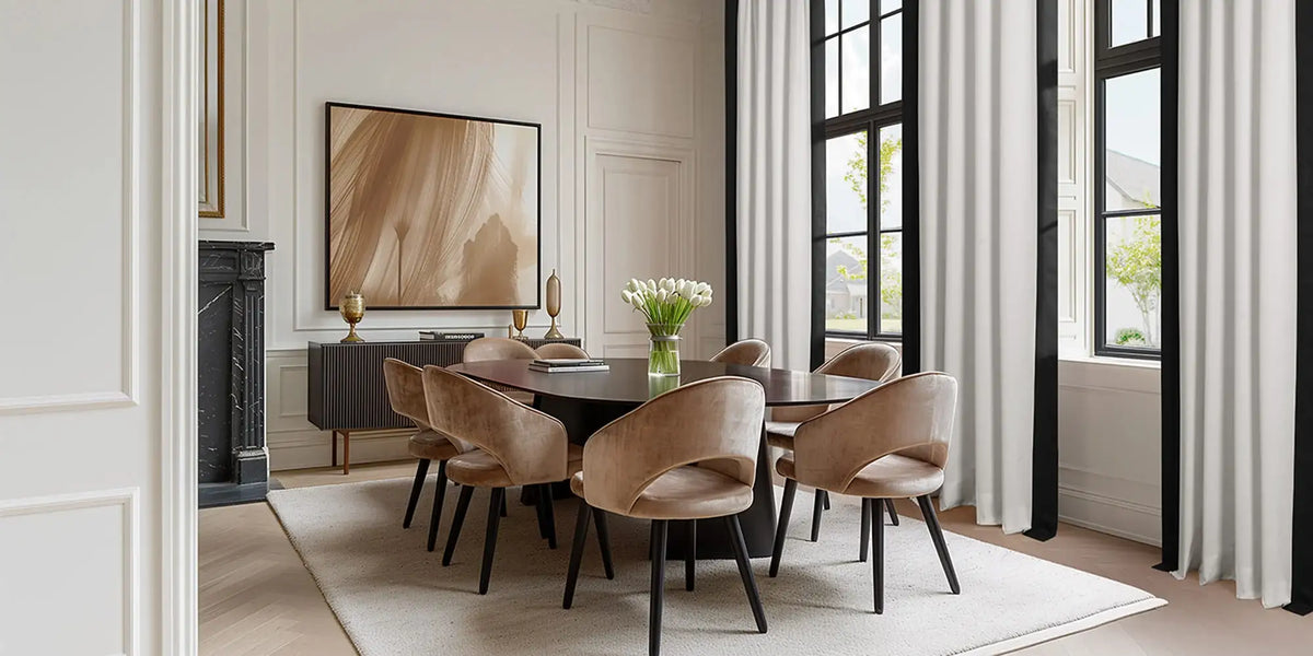 Grand French Dining Room — Bold Border in the Grande Salle