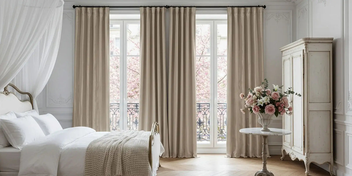 French Romantic Bedroom — Silk That Belongs Here