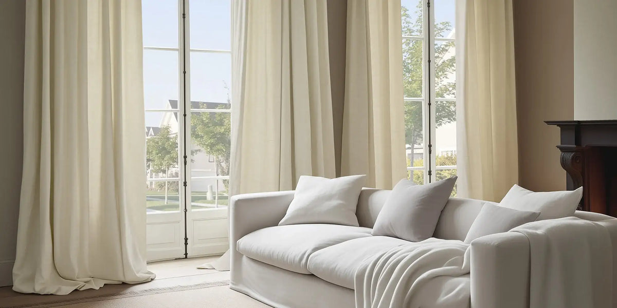 Traditional Living Room — Birch Linen and Beautiful Bones