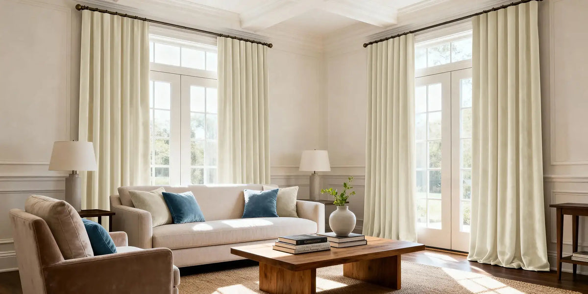 Transitional Living Room — When Neutral Becomes a Statement