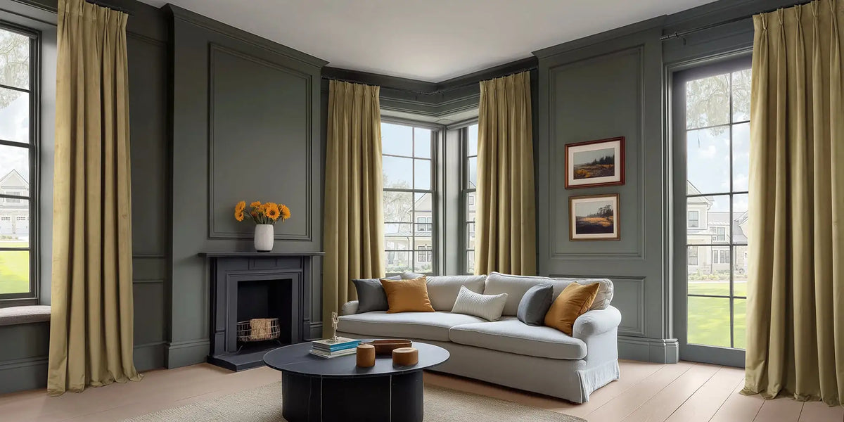 Traditional Living Room — Where Warmth Takes Over