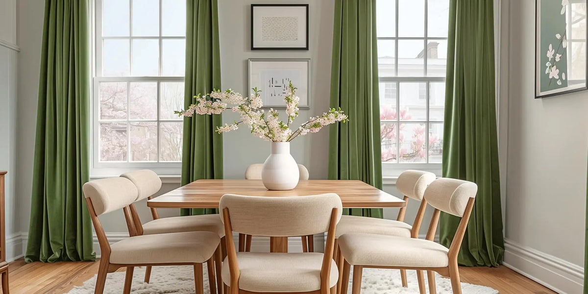 Mid-Century Dining Room — Green That Grows on You
