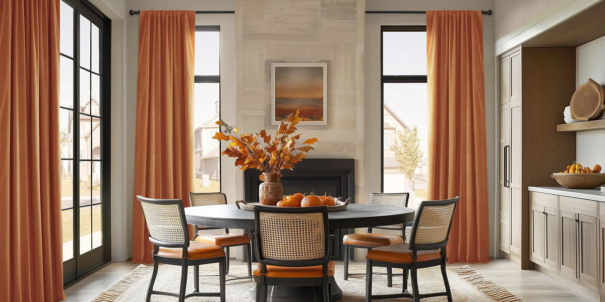 Modern Farmhouse Dining Room — Pumpkin at the Table