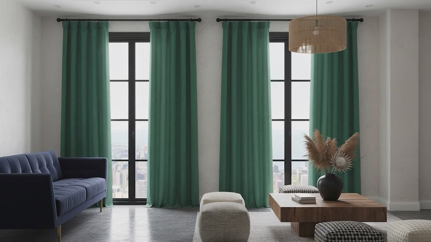 <p><b>Linen Curtains
<br>Made for You</b>
</p>