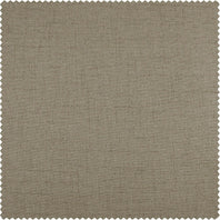 Warm Taupe Thermal Cross Linen Weave Swatch - HalfPriceDrapes.com