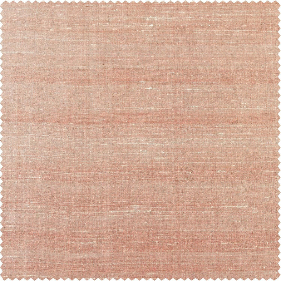 Truffle Pink Textured Dupioni Silk Swatch - HalfPriceDrapes.com