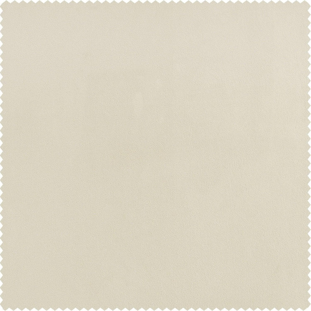 Diva Cream Signature Plush Velvet Swatch - HalfPriceDrapes.com