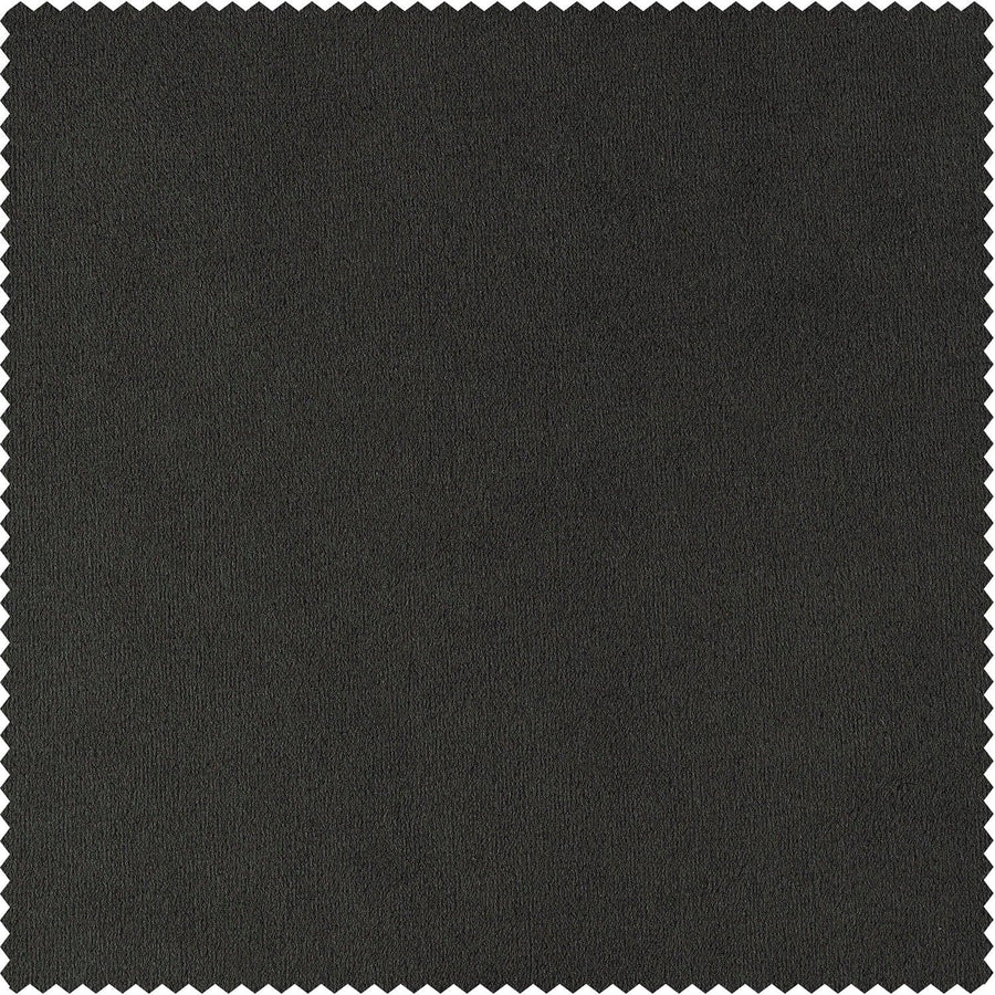 Colbalt Grey Signature Velvet Room Darkening Swatch - HalfPriceDrapes.com