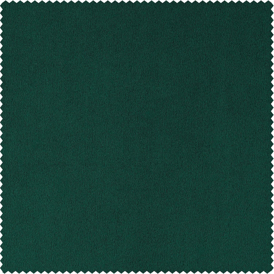 Dark Malachite Green Signature Velvet Room Darkening Swatch - HalfPriceDrapes.com