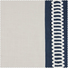 Blue River Modern Hampton Textured Cotton Curtain