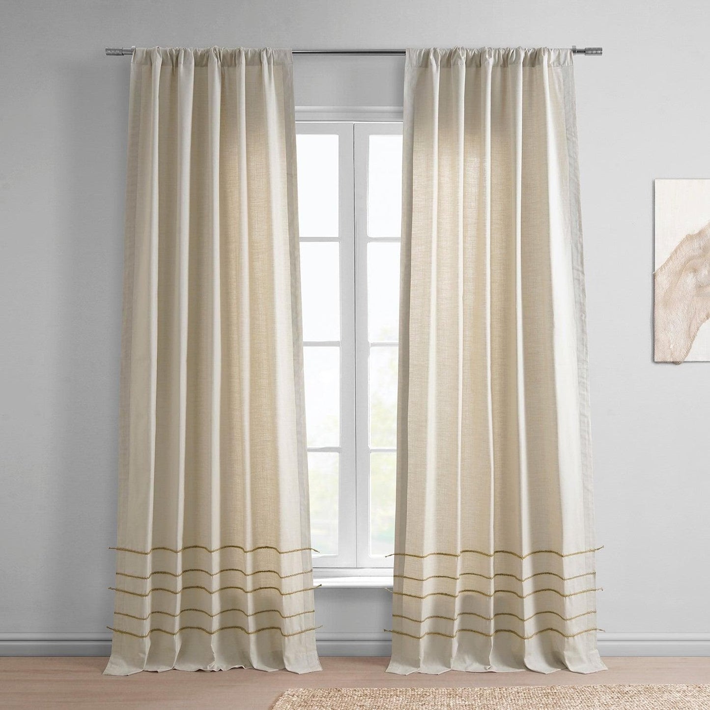 Millstone Modern Hampton Textured Cotton Curtain - HalfPriceDrapes.com