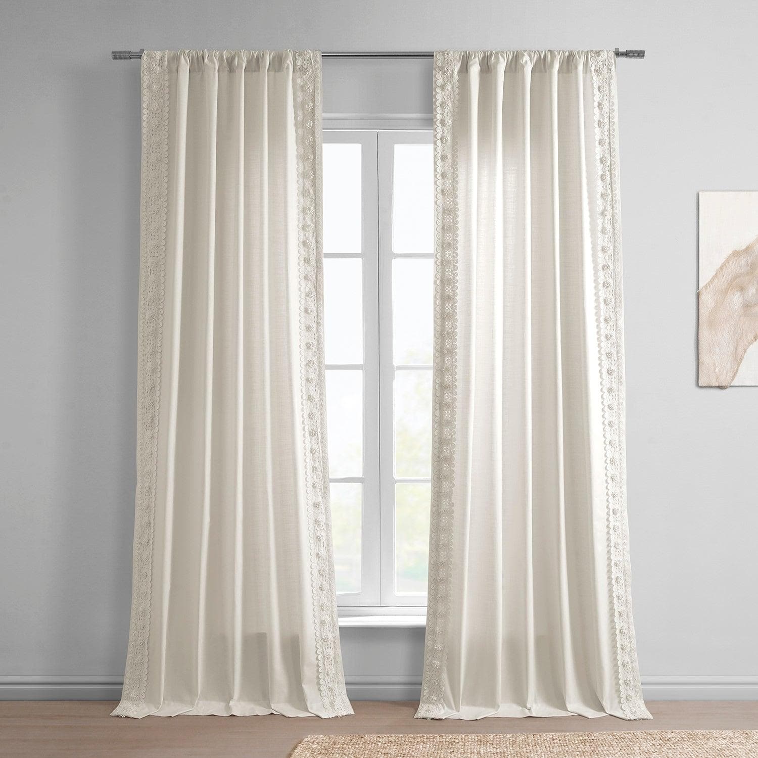Primrose Modern Hampton Textured Cotton Curtain - HalfPriceDrapes.com