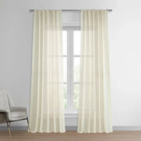 Birch Deluxe French Linen Curtain - HalfPriceDrapes.com