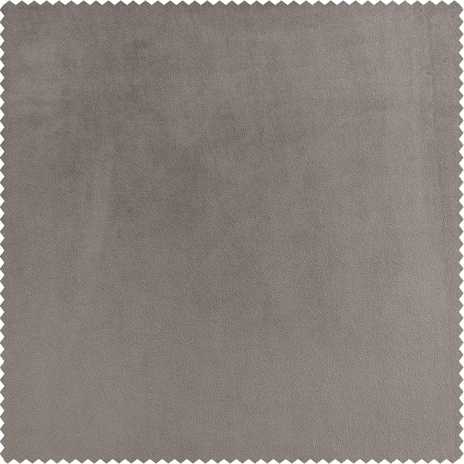 Library Taupe Signature Plush Velvet Swatch - HalfPriceDrapes.com