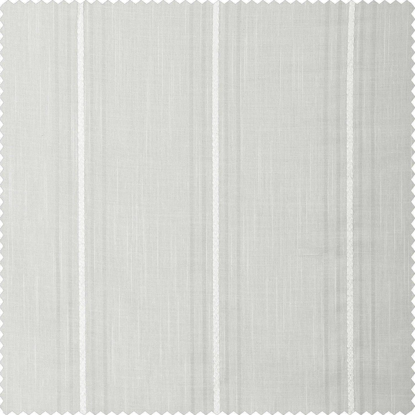 Aruba Cream Striped Linen Swatch - HalfPriceDrapes.com