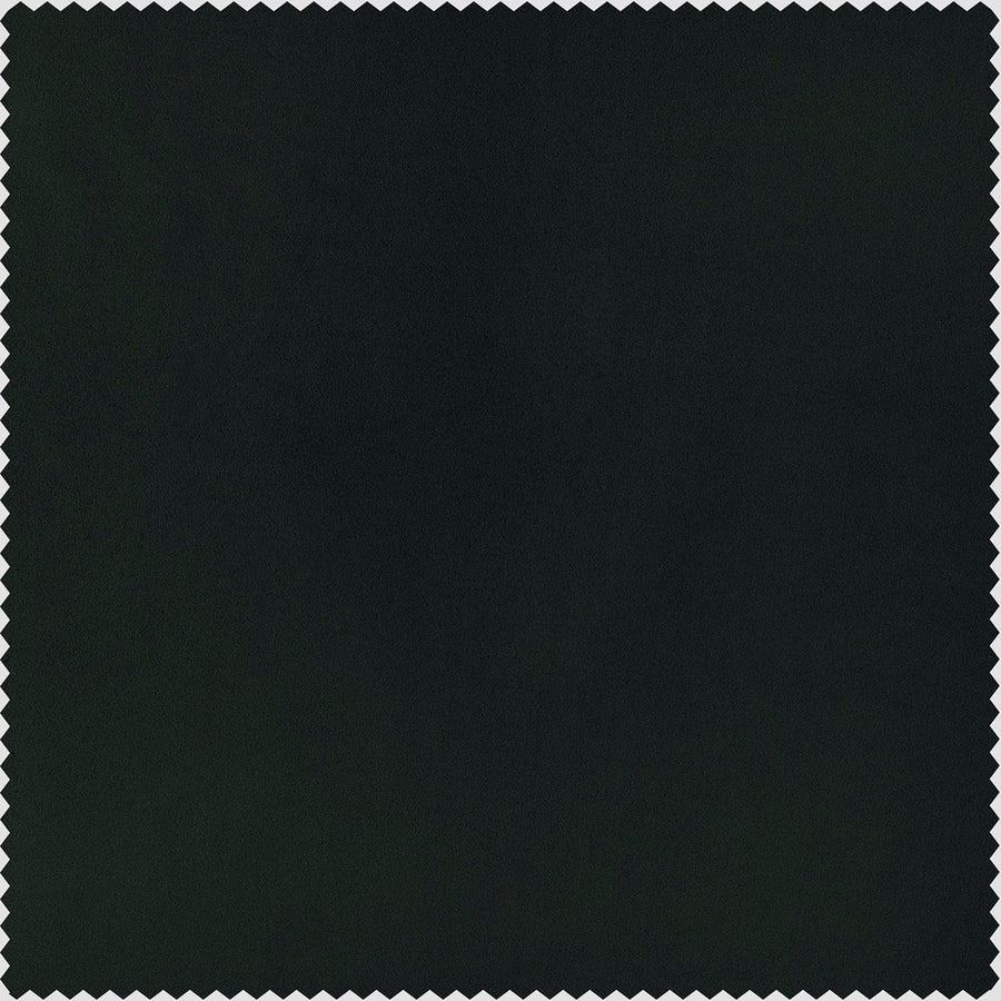 Dark Mallard Green Solid Polyester Swatch - HalfPriceDrapes.com
