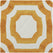 Mecca Gold Geometric Printed Cotton Custom Curtain