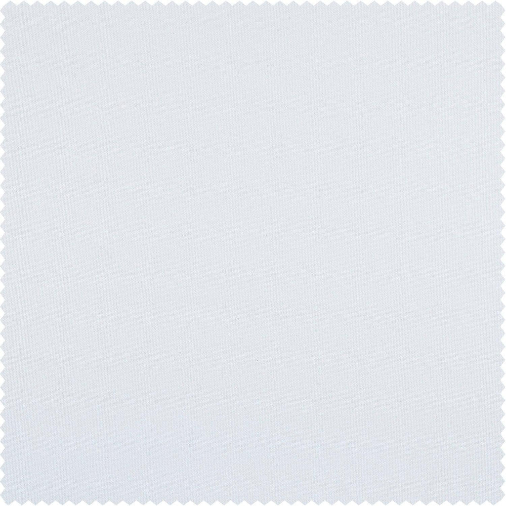 White Thermal Cross Linen Weave Swatch - HalfPriceDrapes.com