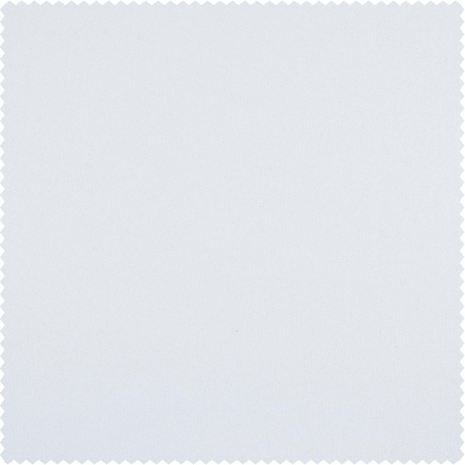 White Thermal Cross Linen Weave Swatch - HalfPriceDrapes.com