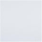 White Thermal Cross Linen Weave Blackout Curtain