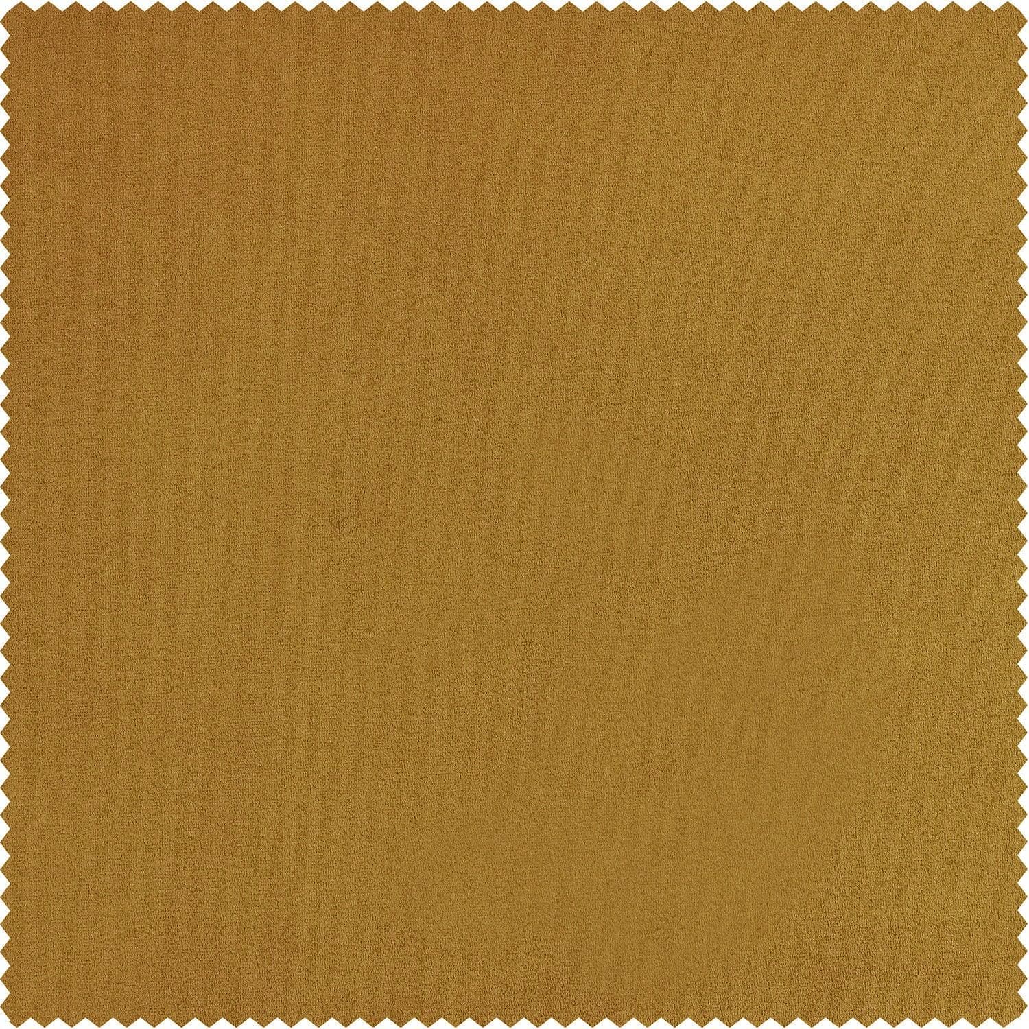 Sophomore Gold Signature Plush Velvet Swatch - HalfPriceDrapes.com