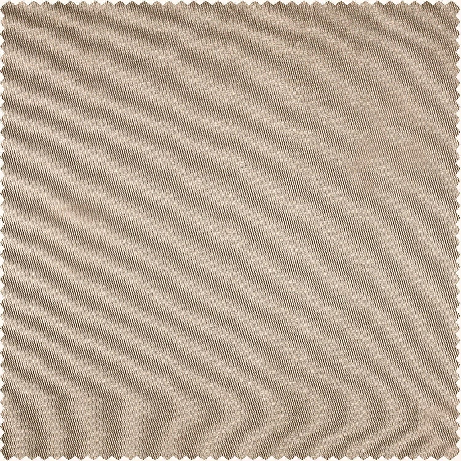 Antique Beige Solid Faux Silk Taffeta Swatch - HalfPriceDrapes.com