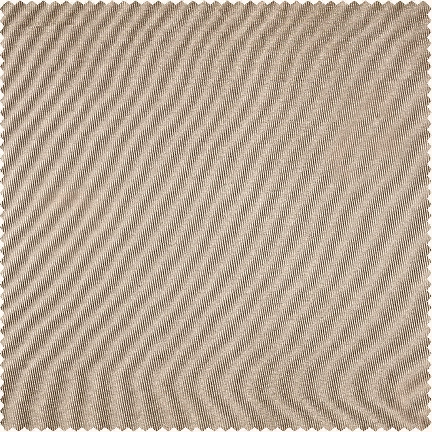 Antique Beige Solid Faux Silk Taffeta Swatch - HalfPriceDrapes.com