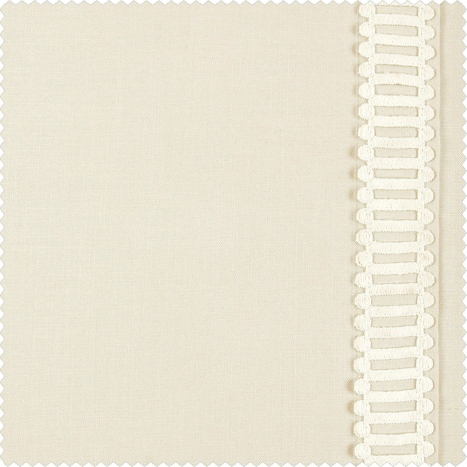 Maidstone Modern Hampton Textured Cotton Curtain