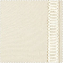 Maidstone Bordered Modern Hampton Textured Cotton Curtain
