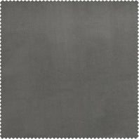 Nightlife Grey Signature Plush Velvet Swatch - HalfPriceDrapes.com