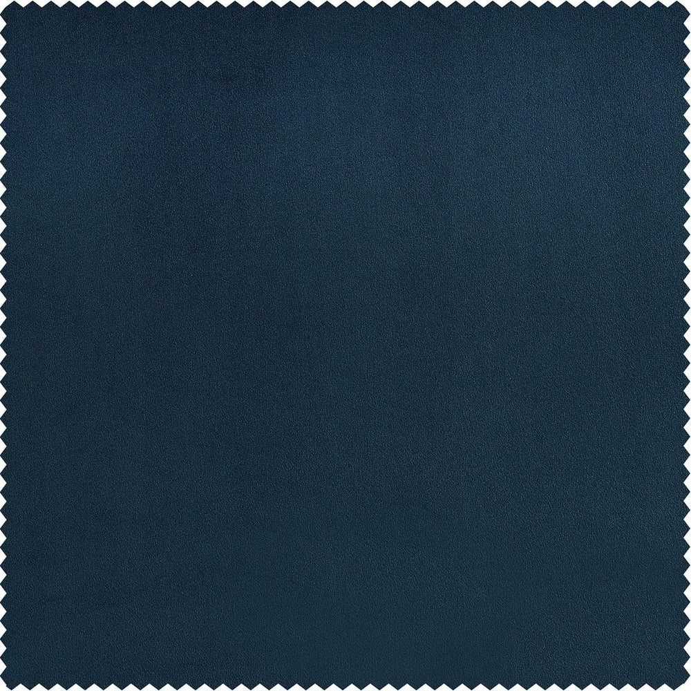 Varsity Blue Signature Plush Velvet Swatch - HalfPriceDrapes.com