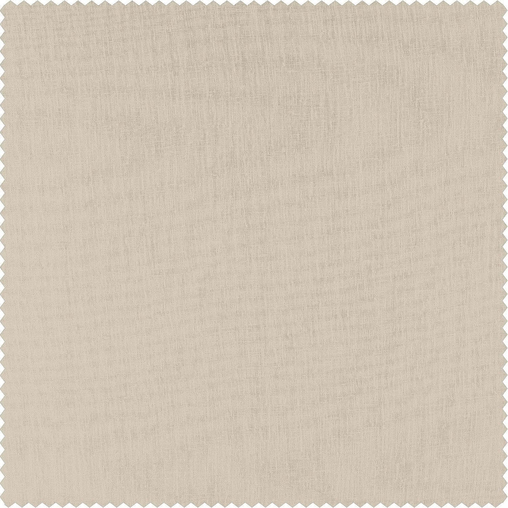 Cotton Seed Textured Faux Linen Swatch - HalfPriceDrapes.com