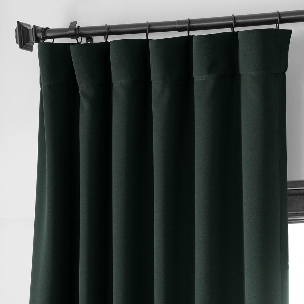 Dark Mallard Green Room Darkening Curtain - HalfPriceDrapes.com