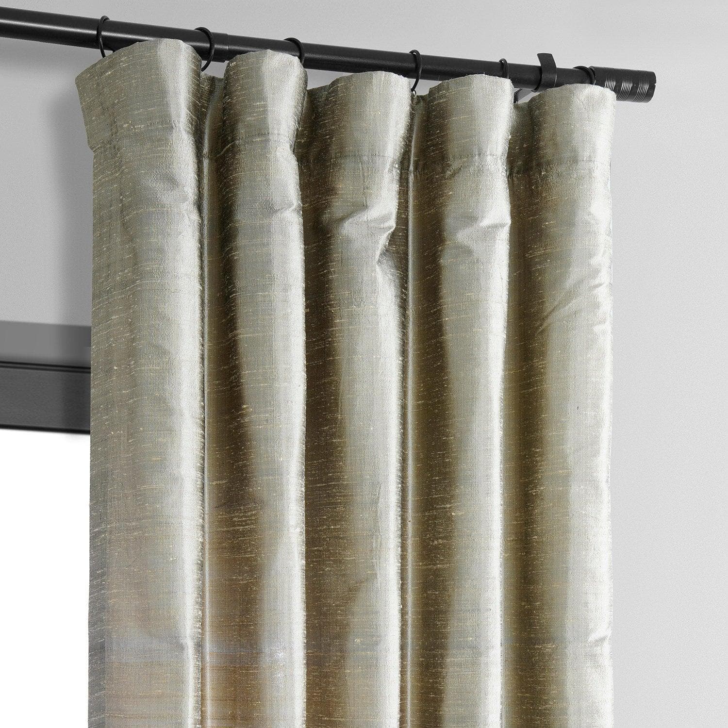 Cashmere Textured Dupioni Silk Curtain - HalfPriceDrapes.com