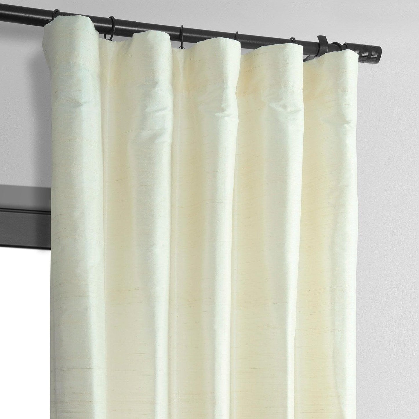 Pearl Textured Dupioni Silk Curtain - HalfPriceDrapes.com