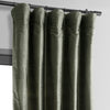 Midnight Pine Textured Dupioni Silk Curtain - HalfPriceDrapes.com