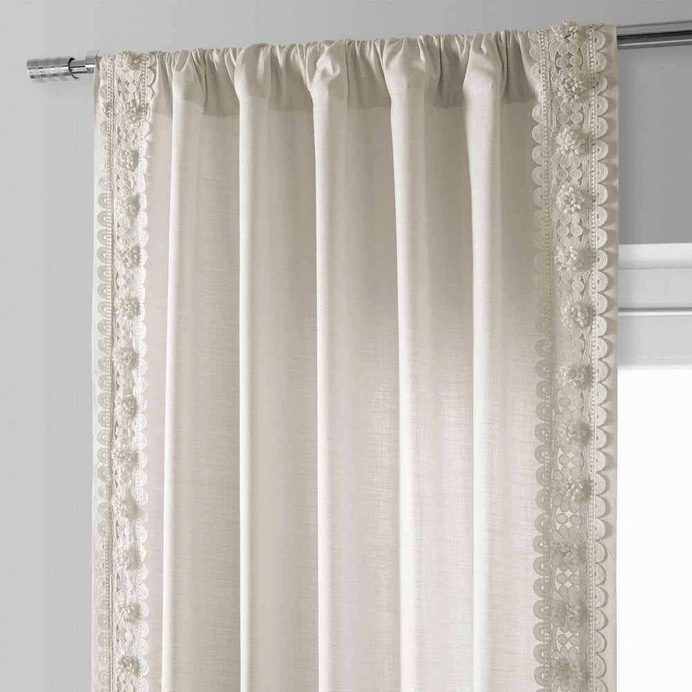 Primrose Modern Hampton Textured Cotton Curtain - HalfPriceDrapes.com