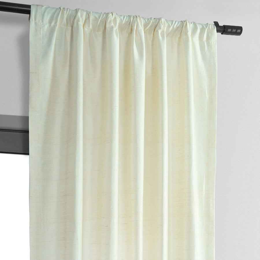 Pearl Textured Dupioni Silk Curtain - HalfPriceDrapes.com