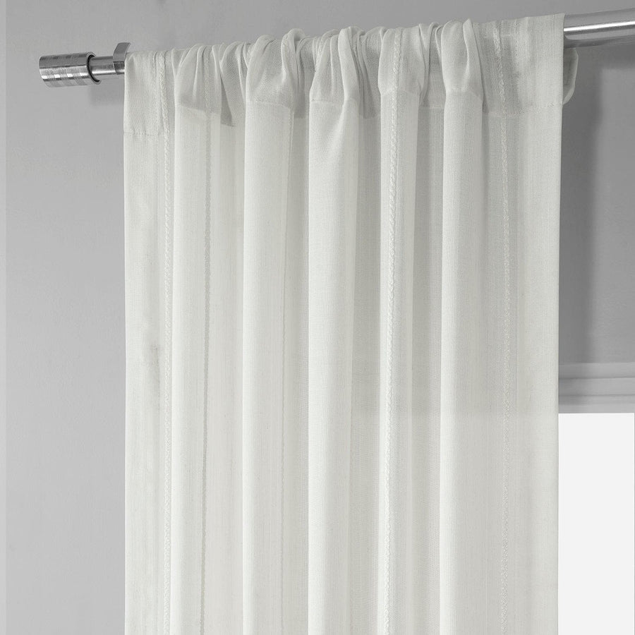 Ritz Cream Eyelet Curtains from Net Curtains Direct