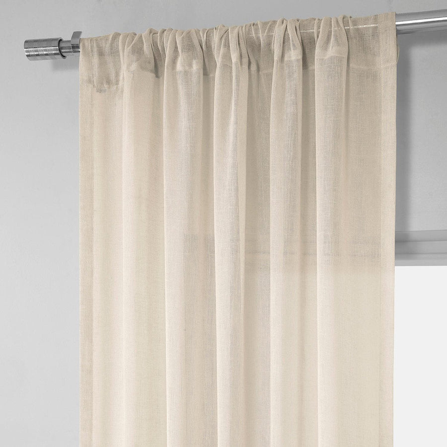 Textured Fabric Shower Curtain Set, Includes 12 Easy Glide Metal Rings,  Modern