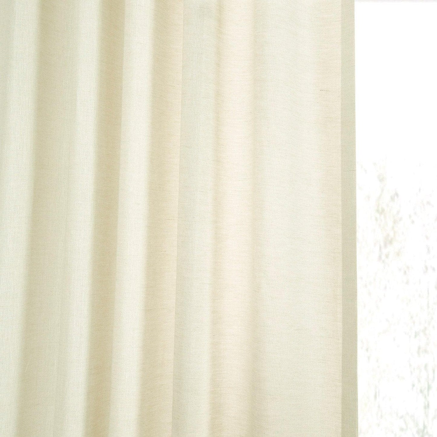 Antique Lace Deluxe French Linen Curtain - HalfPriceDrapes.com