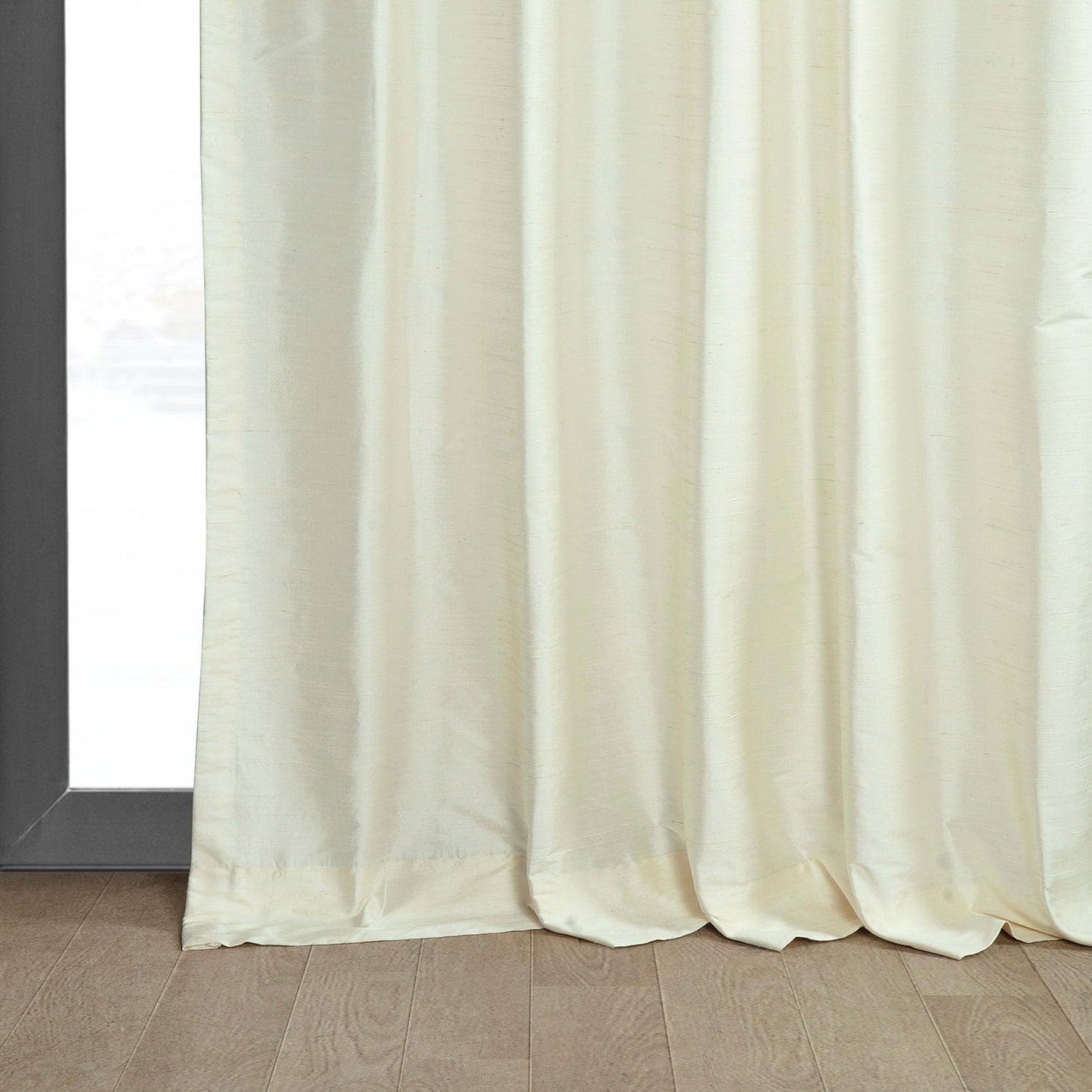 Pearl Textured Dupioni Silk Curtain - HalfPriceDrapes.com