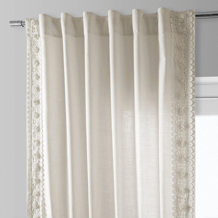 Primrose Modern Hampton Textured Cotton Curtain - HalfPriceDrapes.com