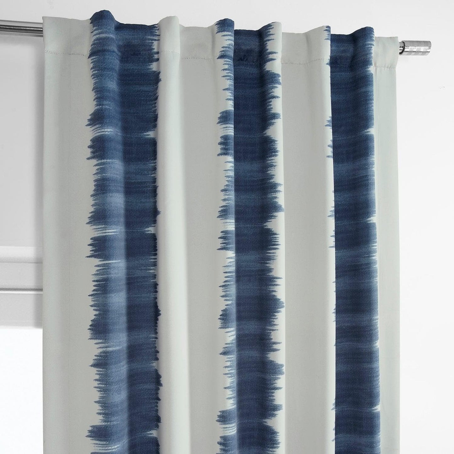 Flambe Blue Room Darkening Curtain - HalfPriceDrapes.com