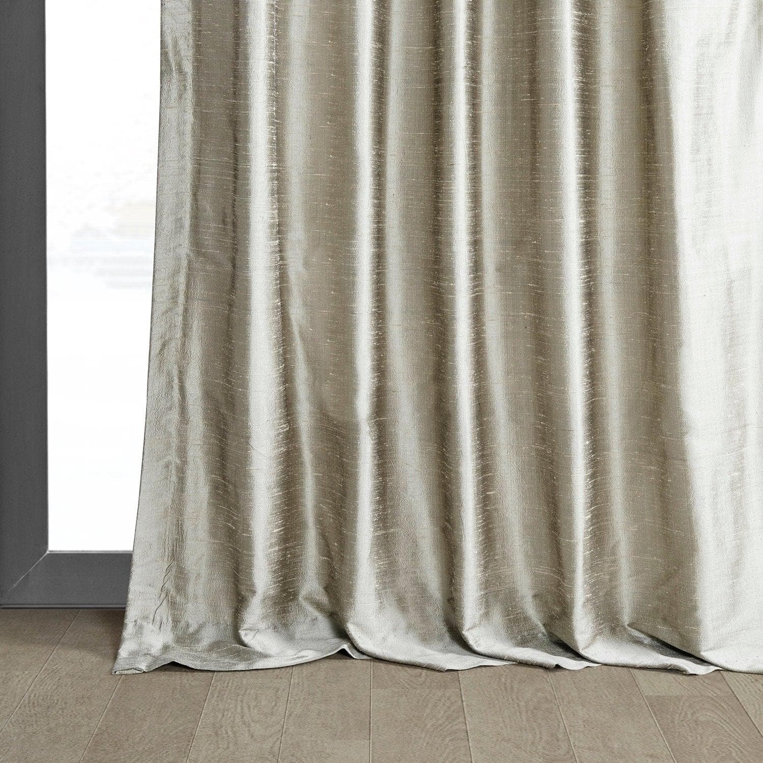 Cashmere Textured Dupioni Silk Curtain - HalfPriceDrapes.com