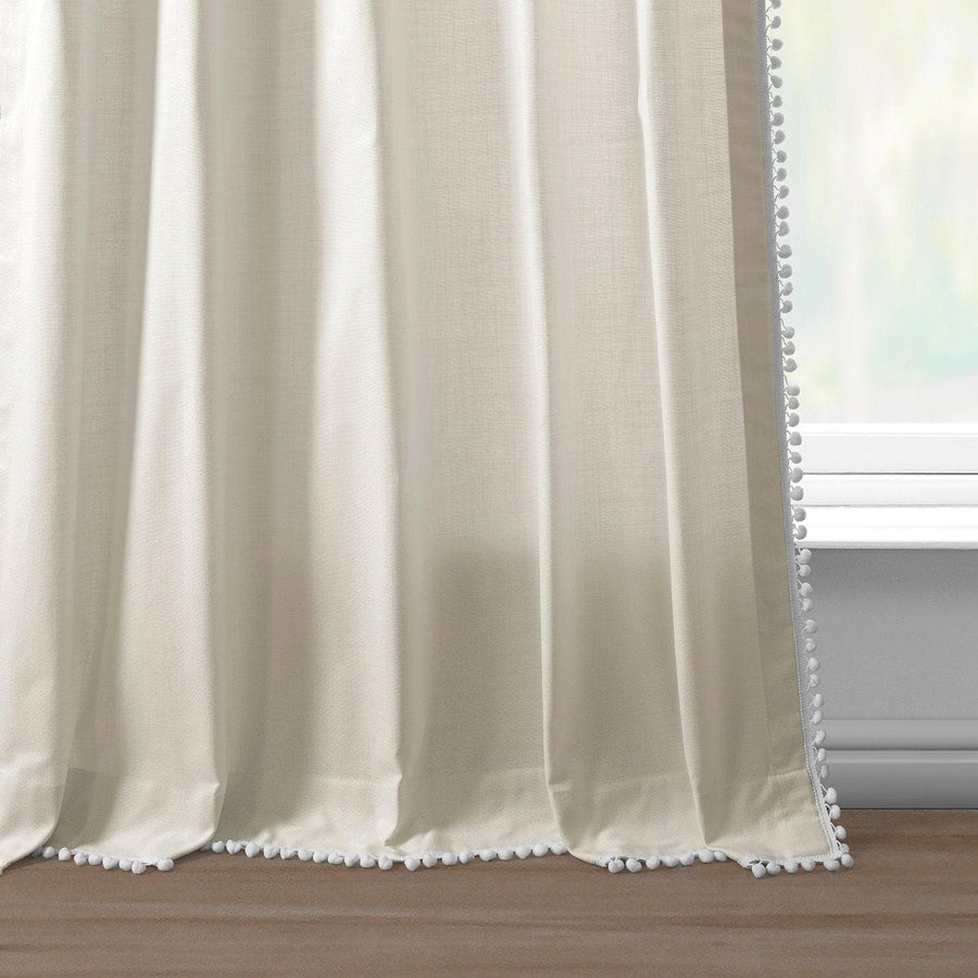 Channing Modern Hampton Textured Cotton Curtain - HalfPriceDrapes.com