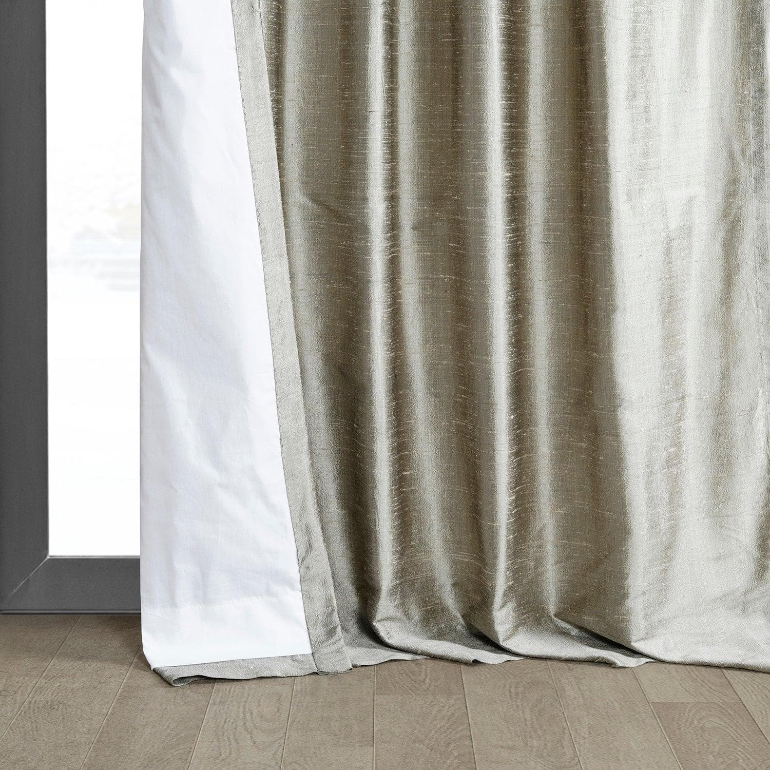 Cashmere Textured Dupioni Silk Curtain - HalfPriceDrapes.com